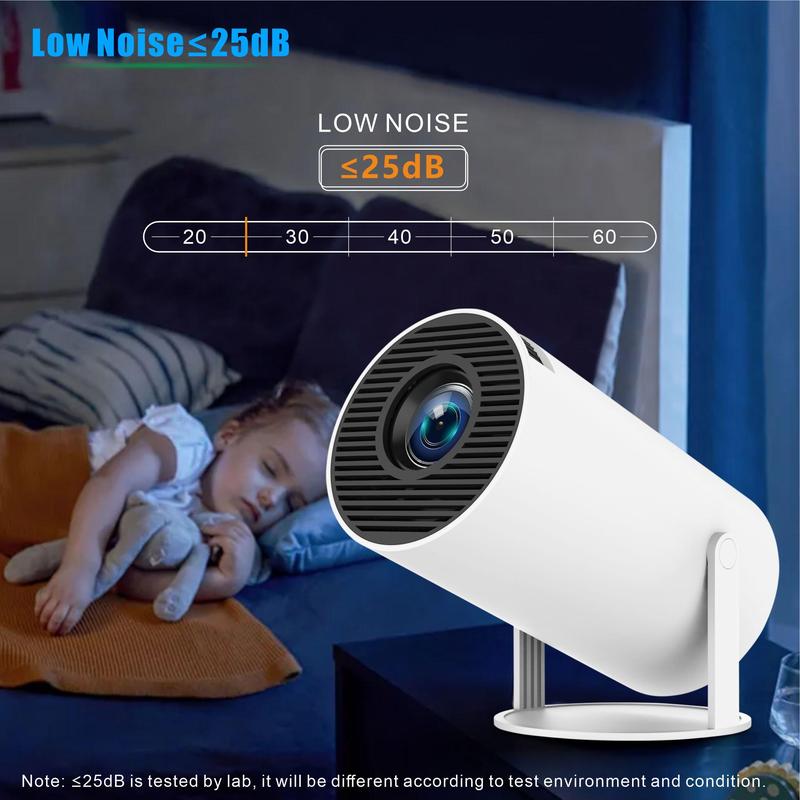Portable Projector, Projector with Remote Control, Android Wifi Bluetooth