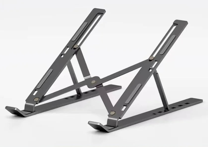 Folding Aluminum Laptop Stand for Desktop Use