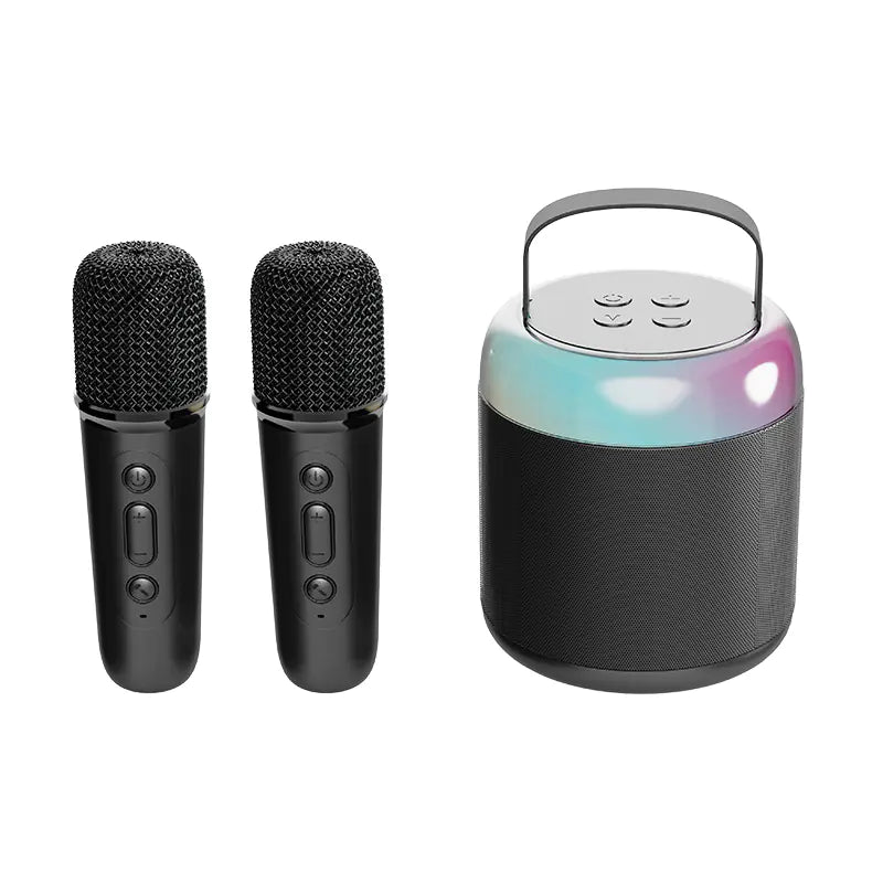 Portable Bluetooth Speaker with Microphone for KTV