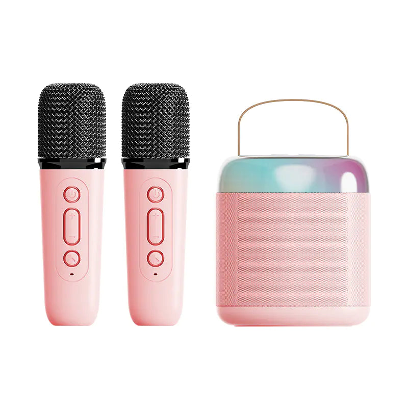 Portable Bluetooth Speaker with Microphone for KTV