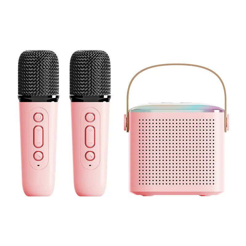 Portable Bluetooth Speaker with Microphone for KTV