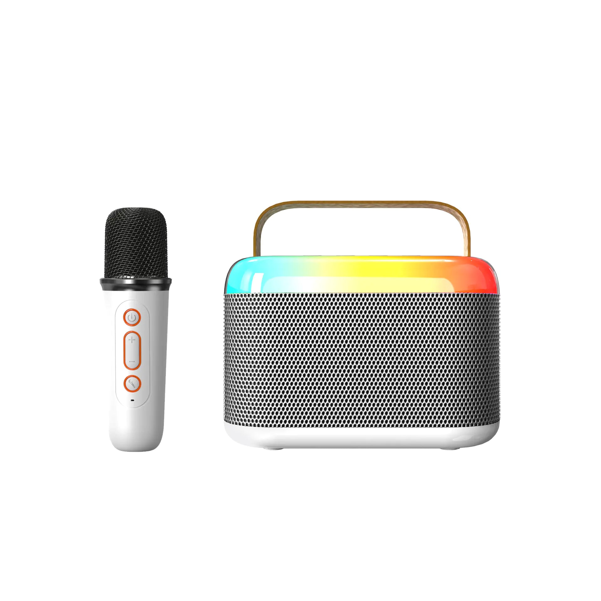 Portable Bluetooth Speaker with Microphone for KTV