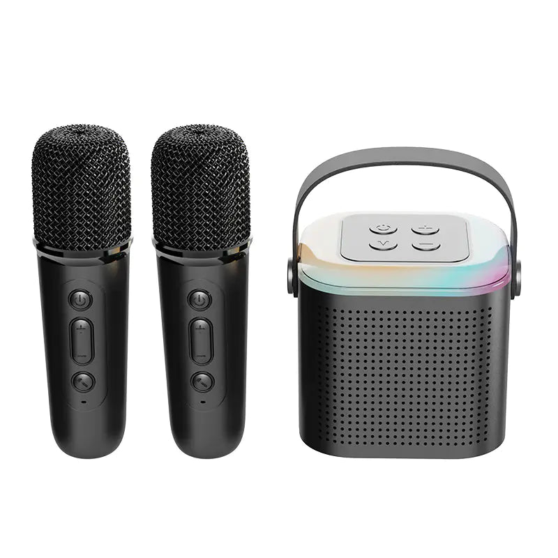Portable Bluetooth Speaker with Microphone for KTV