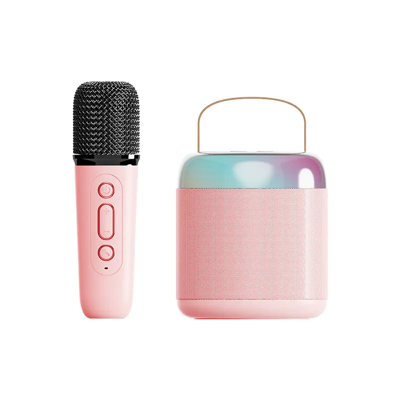 Portable Bluetooth Speaker with Microphone for KTV