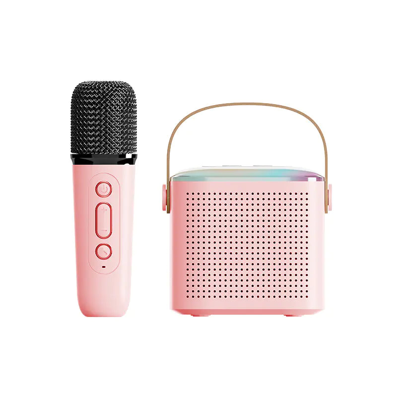Portable Bluetooth Speaker with Microphone for KTV