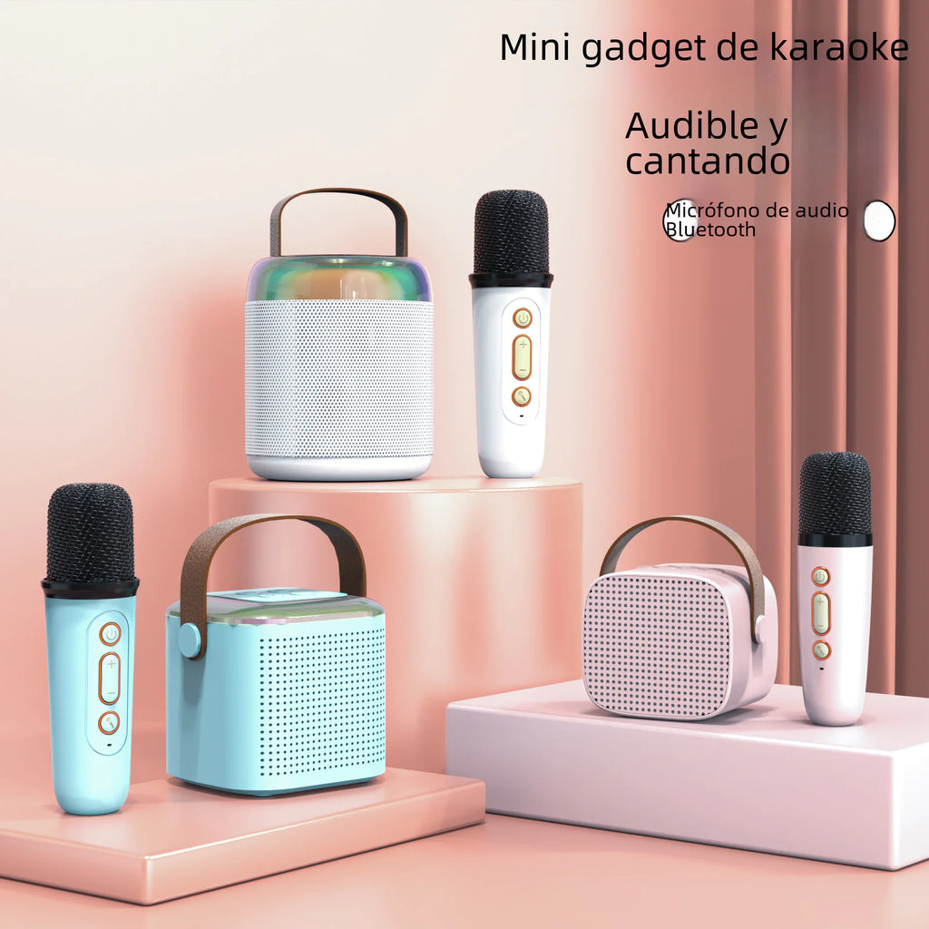 Portable Bluetooth Speaker with Microphone for KTV