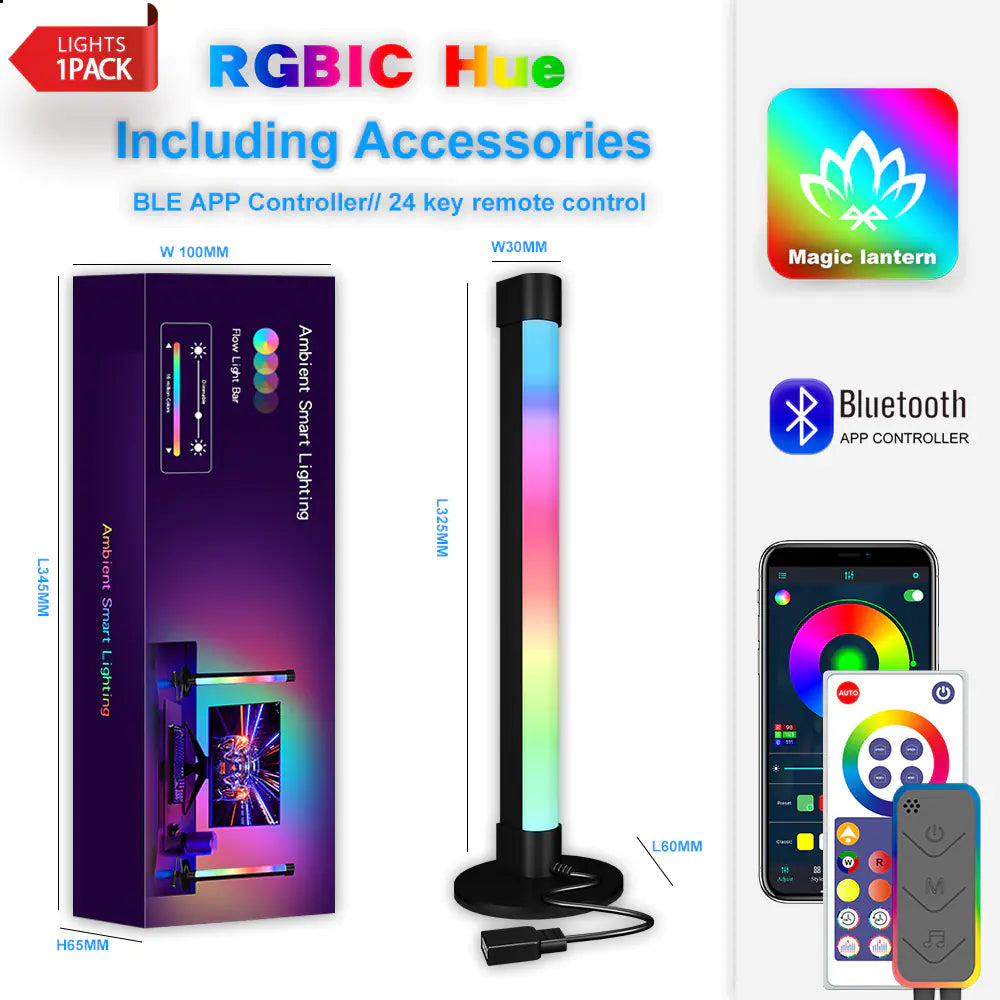 RGB Ambient Music Sync Light for Desktop & Bedside