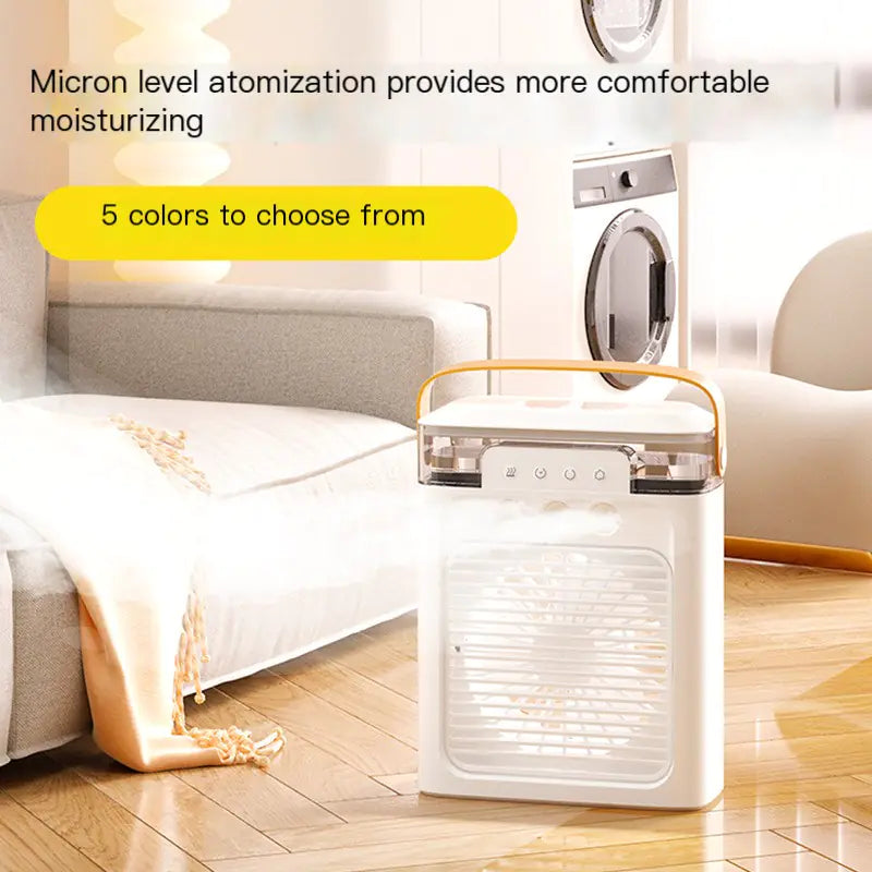 New 3-Hole USB Mist Fan with Night Light (Mini)