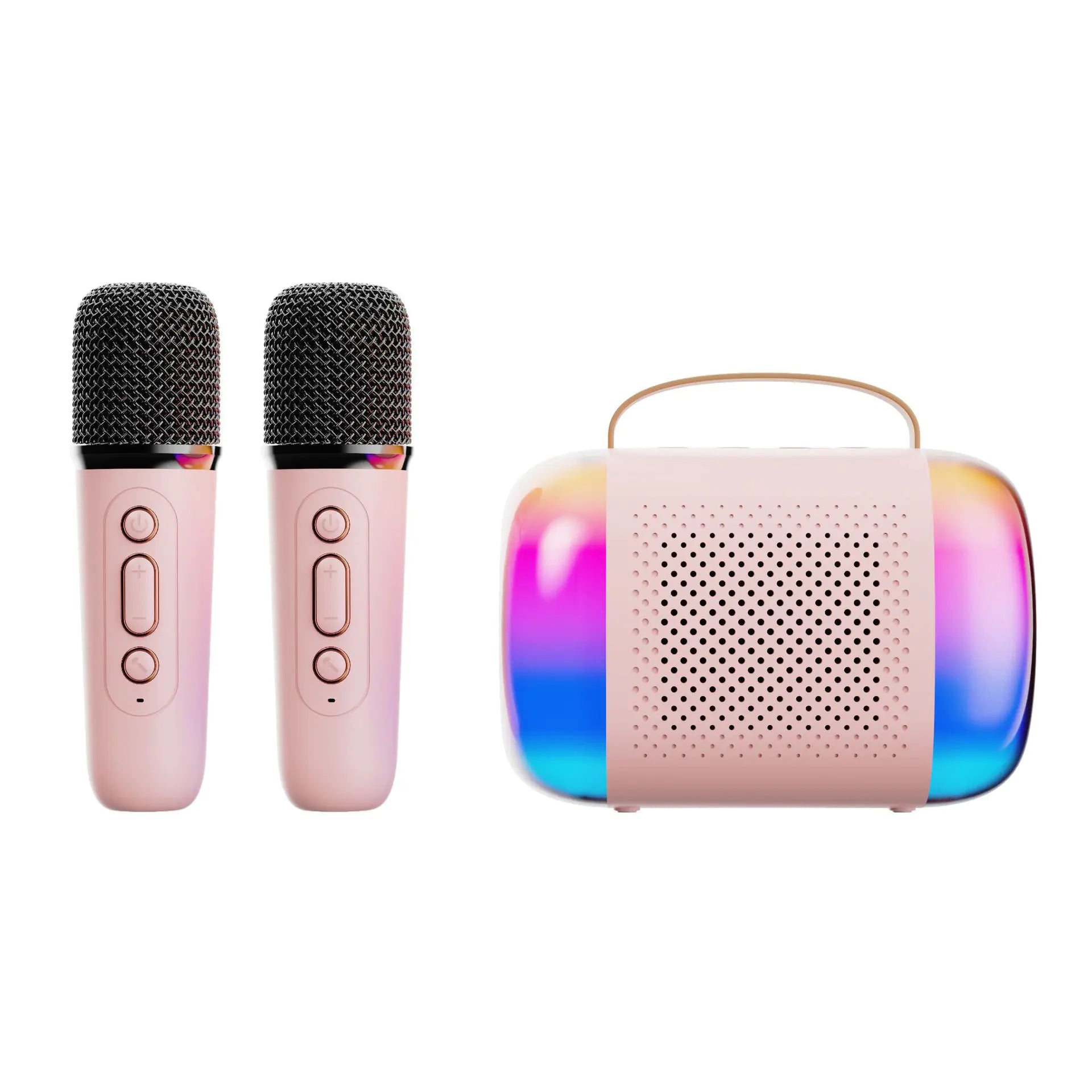 Portable Bluetooth Speaker with Microphone for KTV