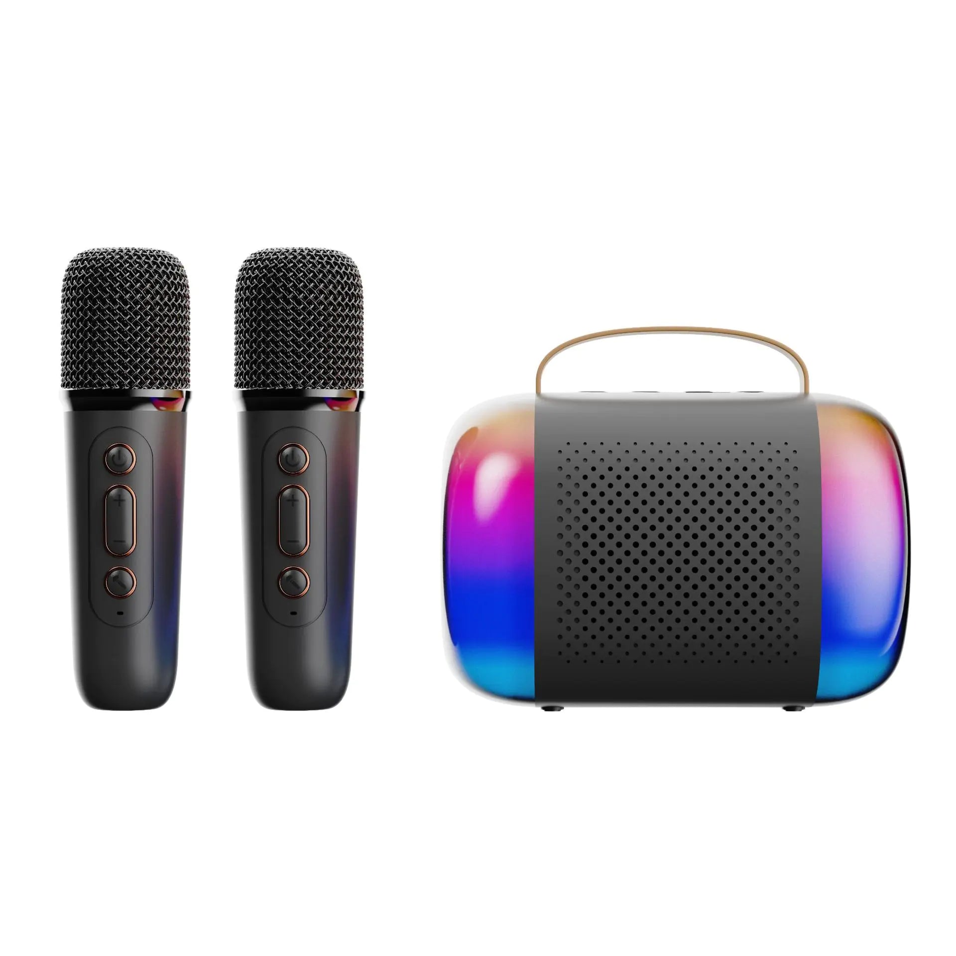 Portable Bluetooth Speaker with Microphone for KTV